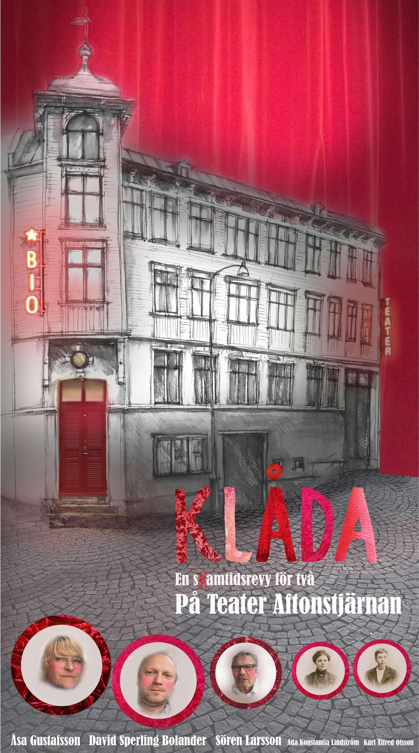 Klåda, en samtidsrevy för två på Teater Aftonstjärnan