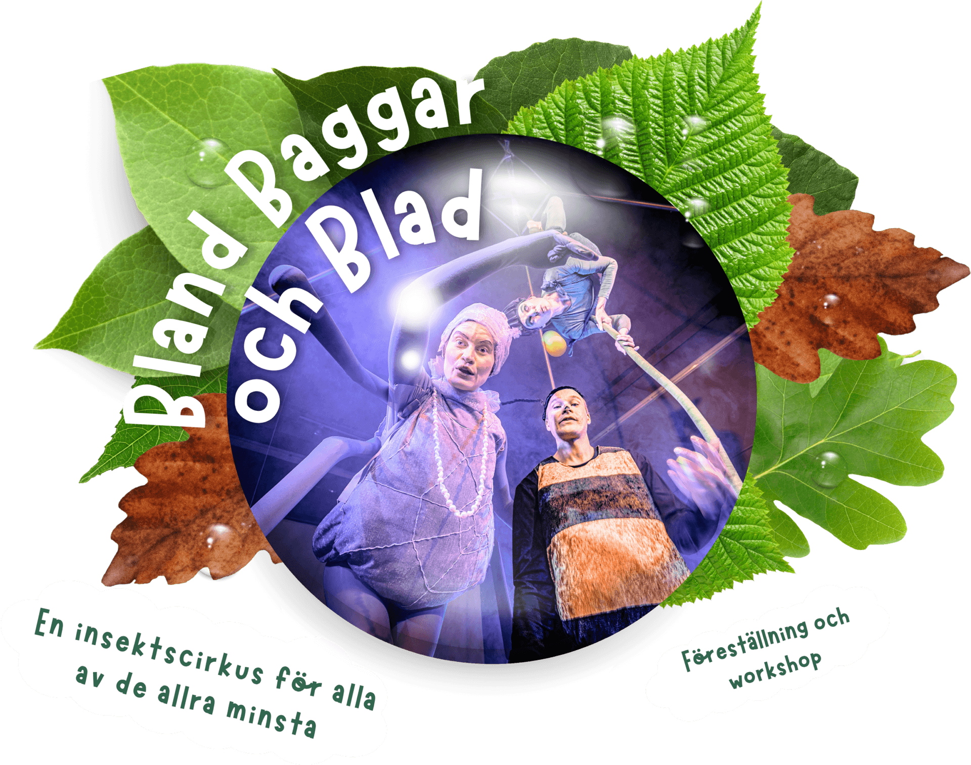 Bland baggar och blad